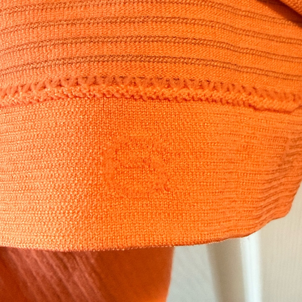 Lululemon Swiftly Racerback Tank Coral Orange Womens Size 6 - Picture 4 of 4